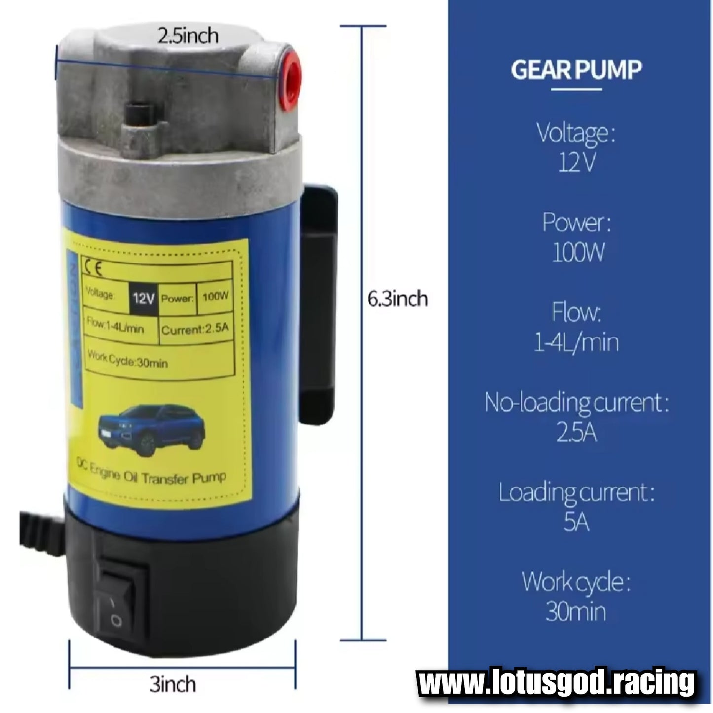 12 Volts Car Engine Oil Pump 12V Electric Diesel Thick Fluid Sump Extractor Scavenge Fuel Transfer Suction Siphon Pipe For Car Yacht Boat Motorbike Transfer Extract Pump