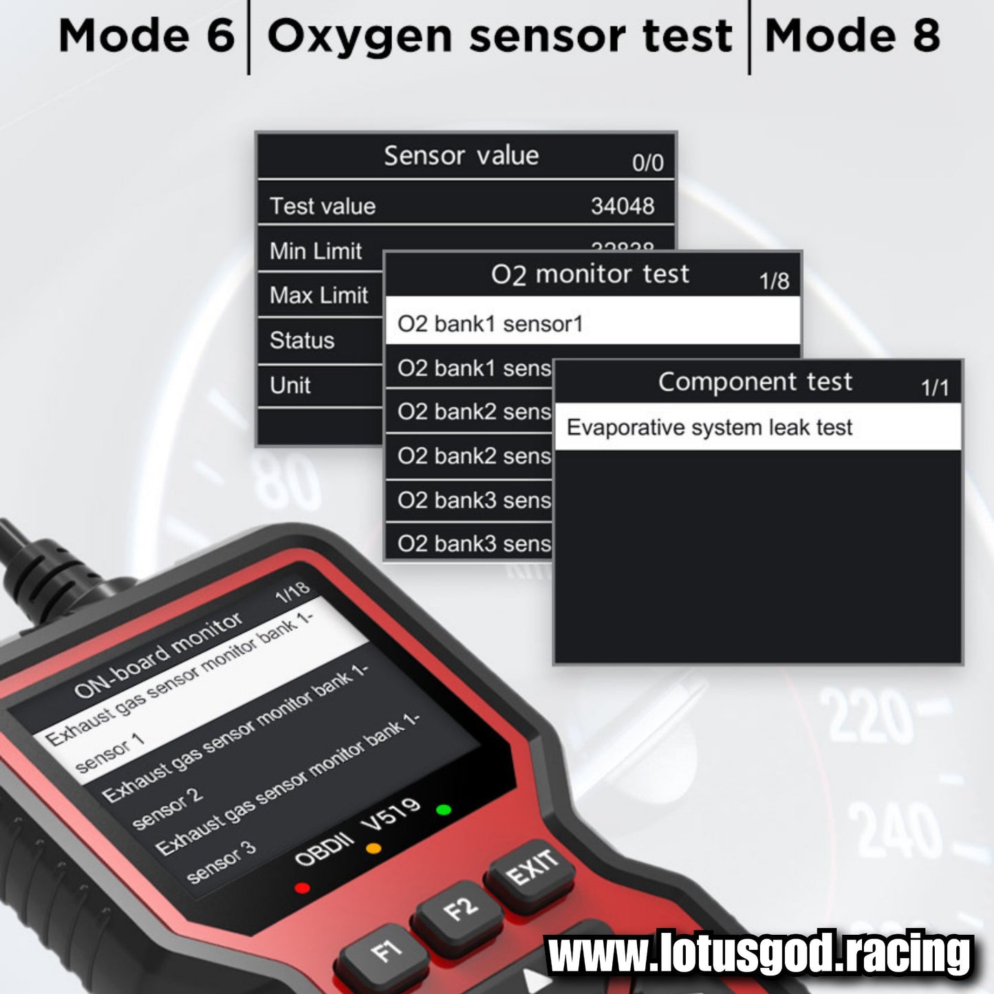 Universal Obd2 Read Check & Clear Fault Codes Diagnostic Engine Problem Detector OBD 2 16 Pins OBD II EOBD Real-time Oxygen Sensor Tool Etc
