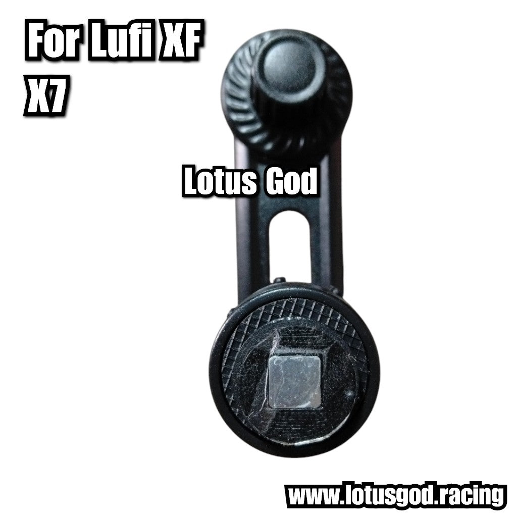 360 Degree Universal Straight Round Square Vertical Air Con Vent Mount Holder For Lufi OBD2 Performance Racing Gauge (XF, XS, X7 Compatible)
