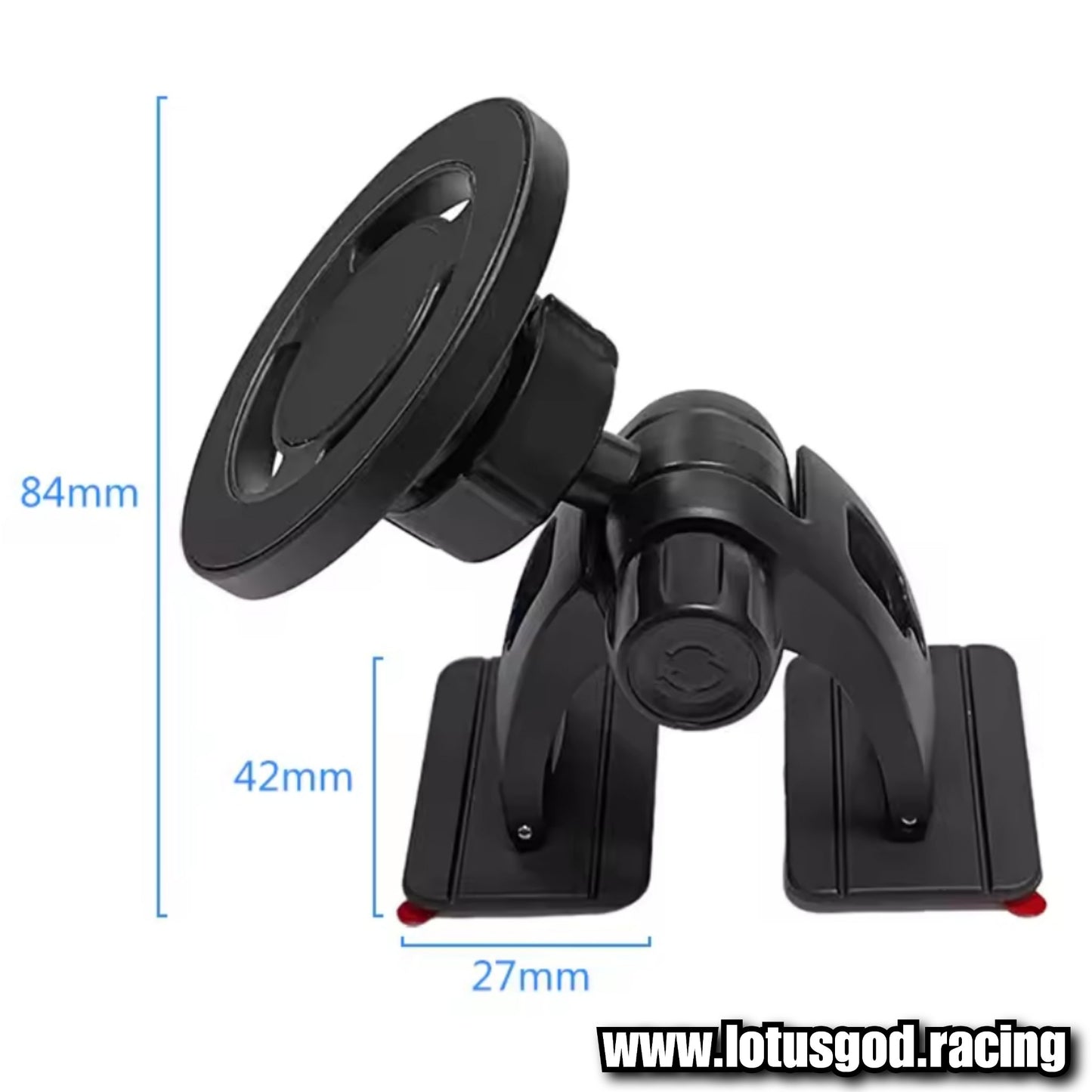 180 Degree Rotatable Angle Dashboard Clip Magnetic Phone Holder Ring Car MagSafe Mount For Android Phone iPhone Pro Max Mini Mag Safe Case Bracket Adapter