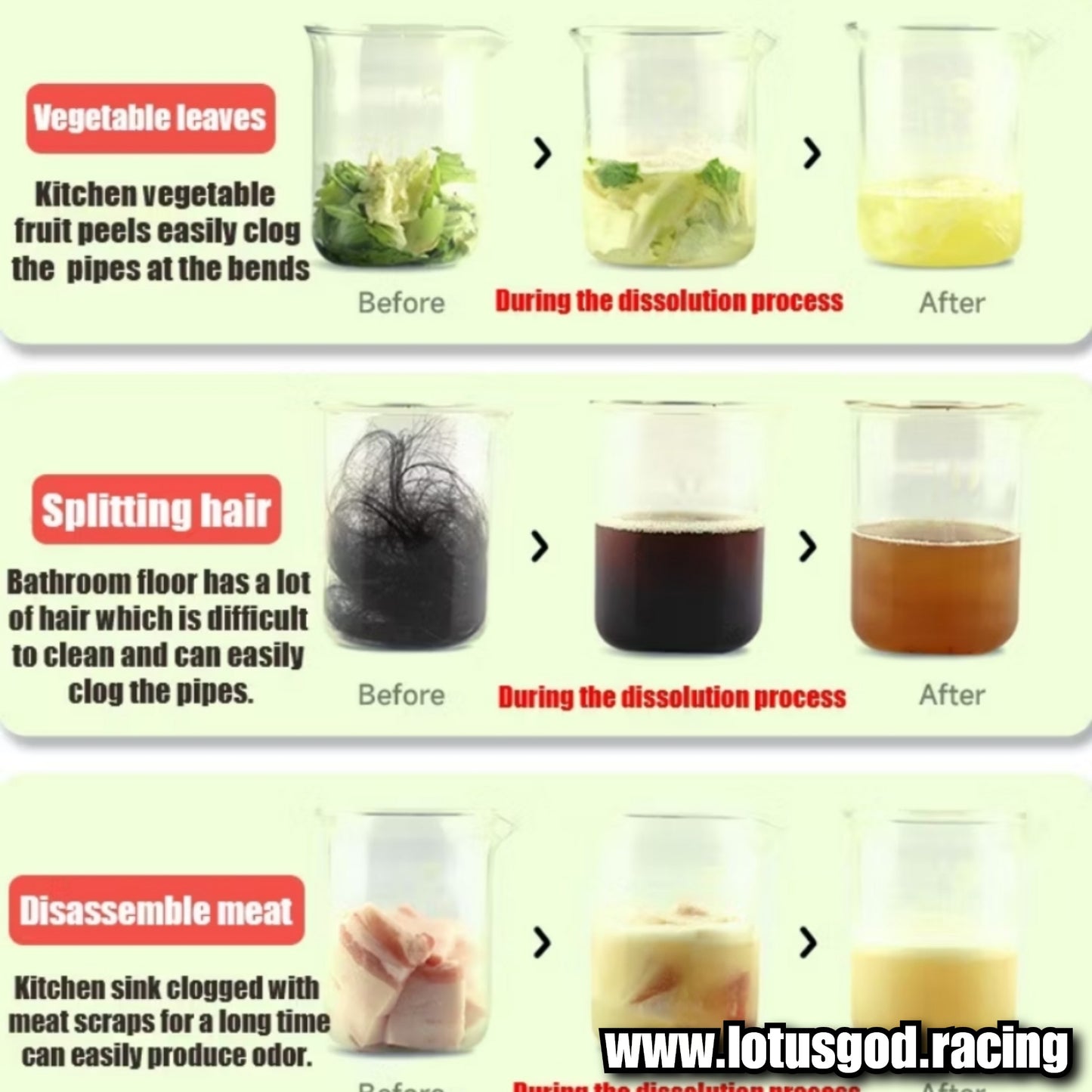 Kitchen Toliet Sink Pipe Hose Unblock Water Drain Clog Stuck Blockage Dirt Odor Hair Oil Dissolve Unclog Remover Cleaner Solution 500ml