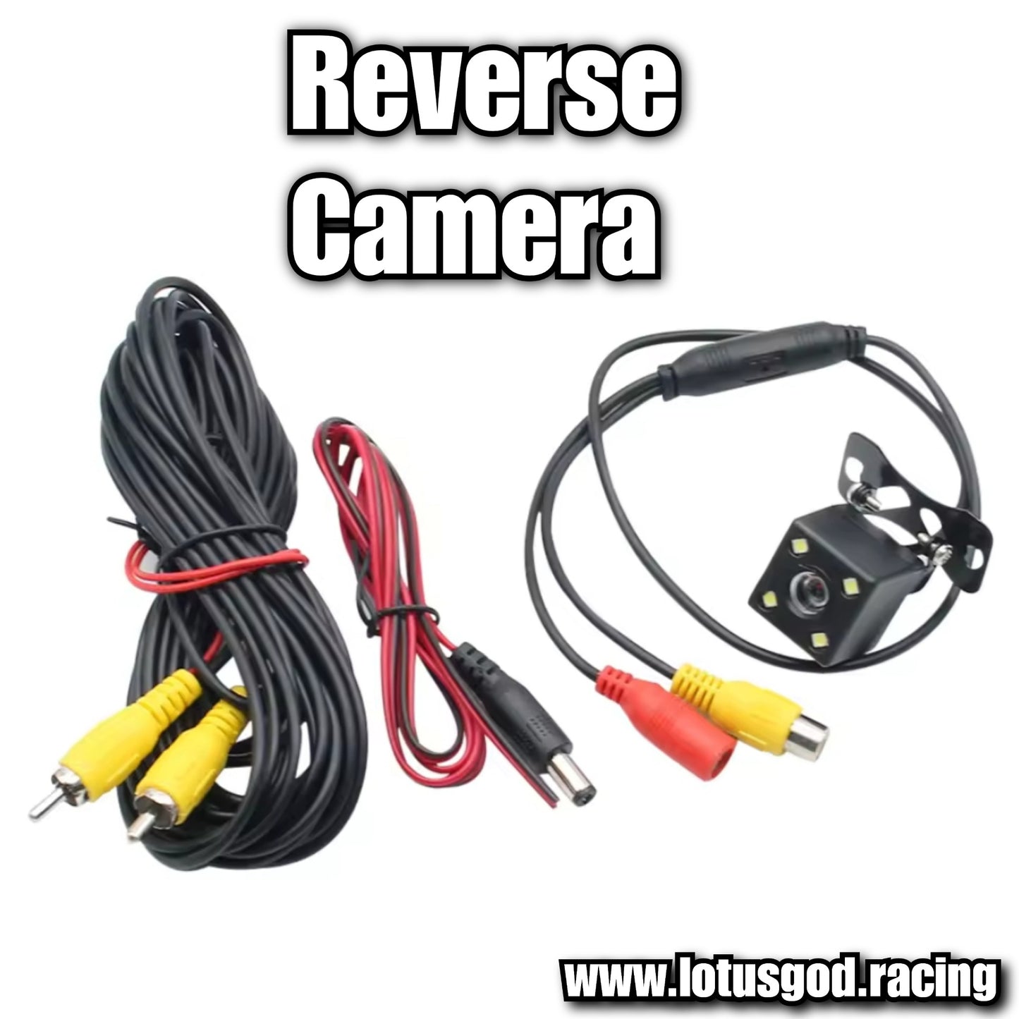 4 LED Under Car Plate Hidden Reverse Camera Licence Plate Holder 170 Degree Rear Cam For Car Android Head Audio Unit