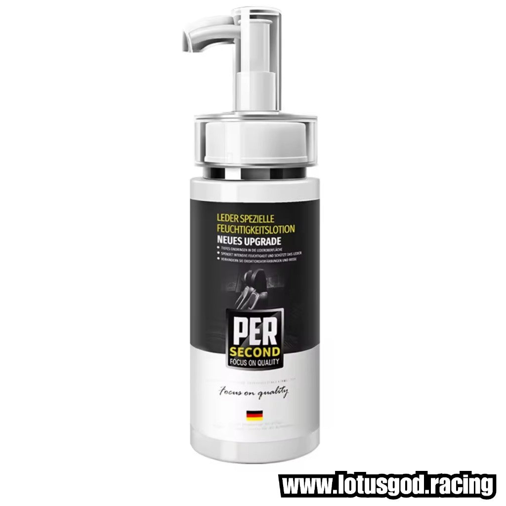 Premium Germany Quality 2-in-1 Leather Cleaner & Conditioner Spray Deep Stain Remover + Protective Polish for Furniture Bags Automotive Car Sofa Interiors 500ml + 100ml (2 Bottles)