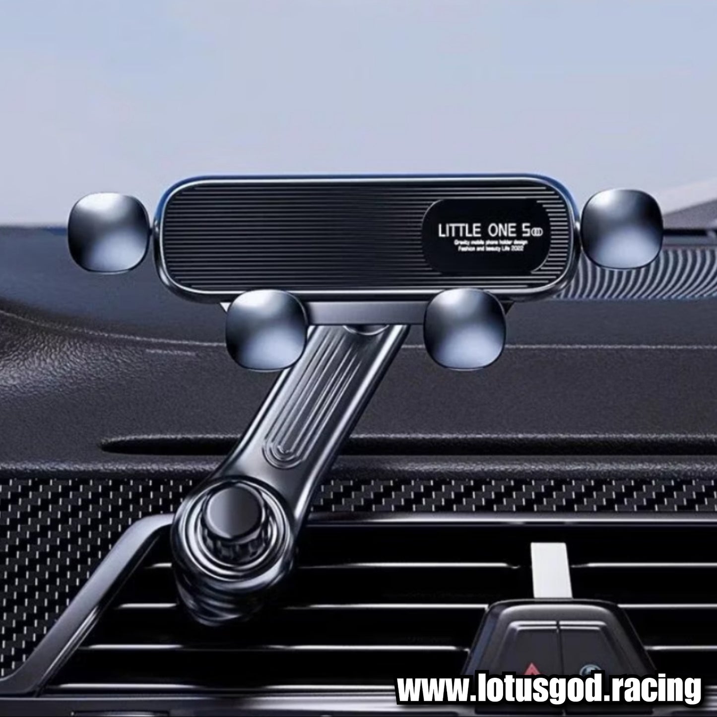 Universal Straight Round Square Vertical Air Con Vent Mobile Phone Hp Holder For Android Or Iphone Etc