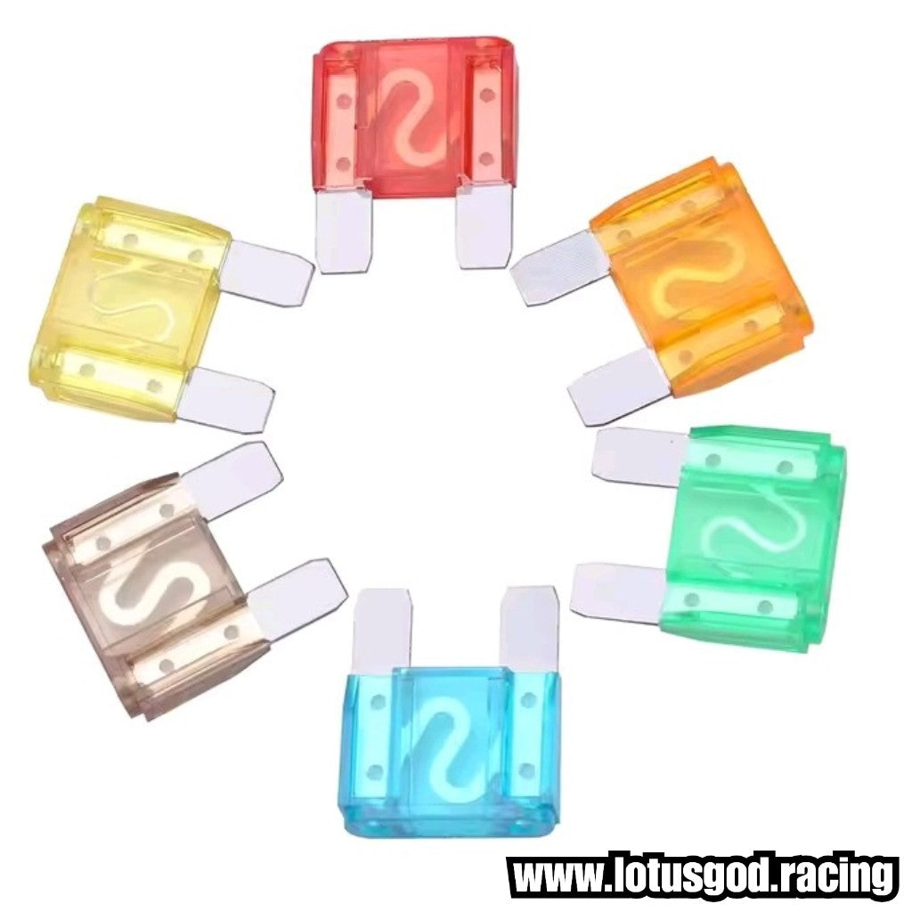 20A to 70A Big Maxi Blade Fuse Assortment Kit Premium Automotive Fuse Set With Clear Storage Case (28 Pieces)