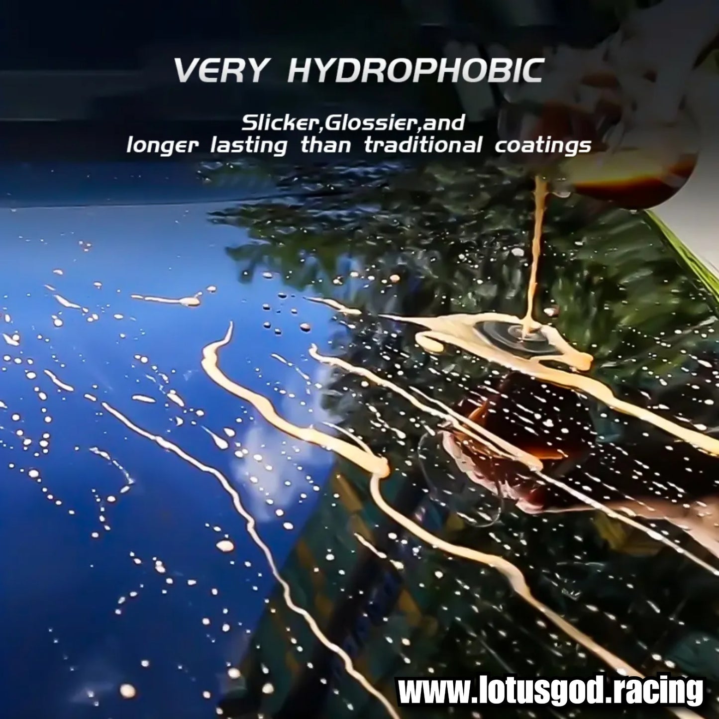Premium Super Hydrophobic Graphene Ceramic Coating Hard Crystal Gloss Shiny Paint Protection Shine Shield For Car Bikes Bicycle Motorcycle Lorry Van Pick Up Etc 30ml