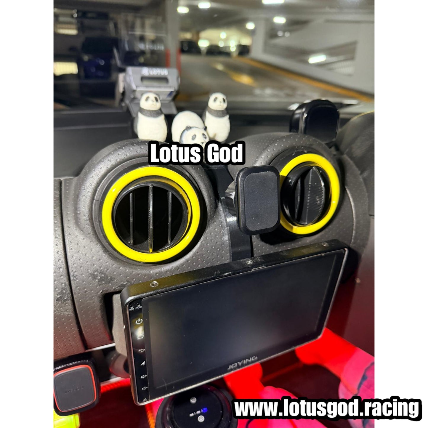 360° Magnetic Phone Center Air Con Dashboard Magnet Hp Mount For Lotus Elise & Exige (S2 / S3)