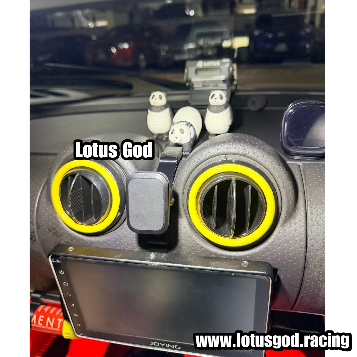 360° Magnetic Phone Center Air Con Dashboard Magnet Hp Mount For Lotus Elise & Exige (S2 / S3)