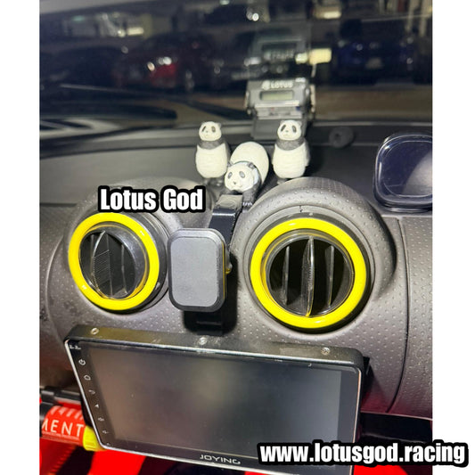 360° Magnetic Phone Center Air Con Dashboard Magnet Hp Mount For Lotus Elise & Exige (S2 / S3)