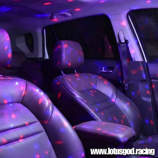 Magnet Roof Celing LED Atmosphere Lamp RGB Roof Star Light USB Charging Car Interior Decorative Ambient Party Lights