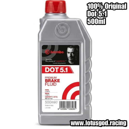 Original Brembo Dot 5.1 Premium Disc Brake Caliper Brake Oil Fluid 500ml