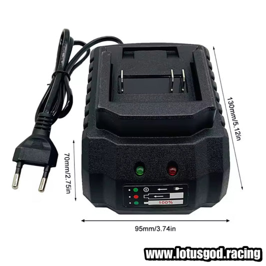 18V - 21V Li-ion Rechargeable Lithium Battery Charger EU Plug Replacement BL1415 BL1815 BL1830 BL1850 Drill Hand Gun Power Tools Etc