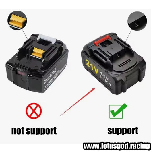 18V - 21V Li-ion Rechargeable Lithium Battery Charger EU Plug Replacement BL1415 BL1815 BL1830 BL1850 Drill Hand Gun Power Tools Etc