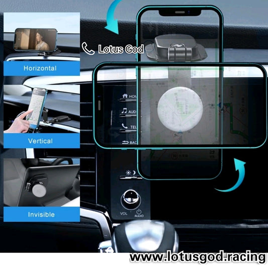 360 Degree Magnet Iphone Holder Magnetic Android Phone Hp Mount For Tesla Model 3 | Y Touch Screen BYD Etc