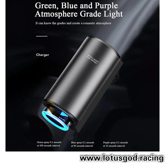 Rechargeable Automatic Aroma Electric Auto Air Diffuser Mist Aromatherapy Air Freshener Perfume Fragrance For All Vehicle