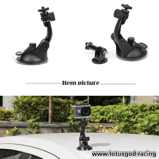 Single Suction Car Interior Glass Mount Windshield Suction Cup Dash Camera Holder Stand Cam Bracket Accessories