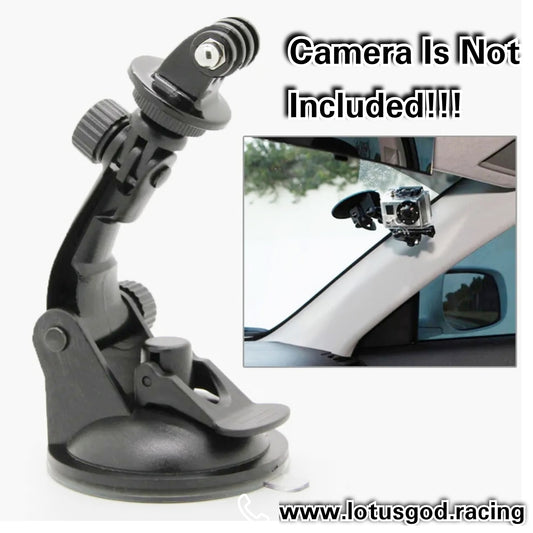 Single Suction Car Interior Glass Mount Windshield Suction Cup Dash Camera Holder Stand Cam Bracket Accessories