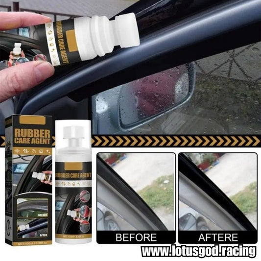 Windshield Plastic Rubber Curing Restoration Windscreen Seal Protection Liquid Wax Polish Cleaner Care Agent 100ml