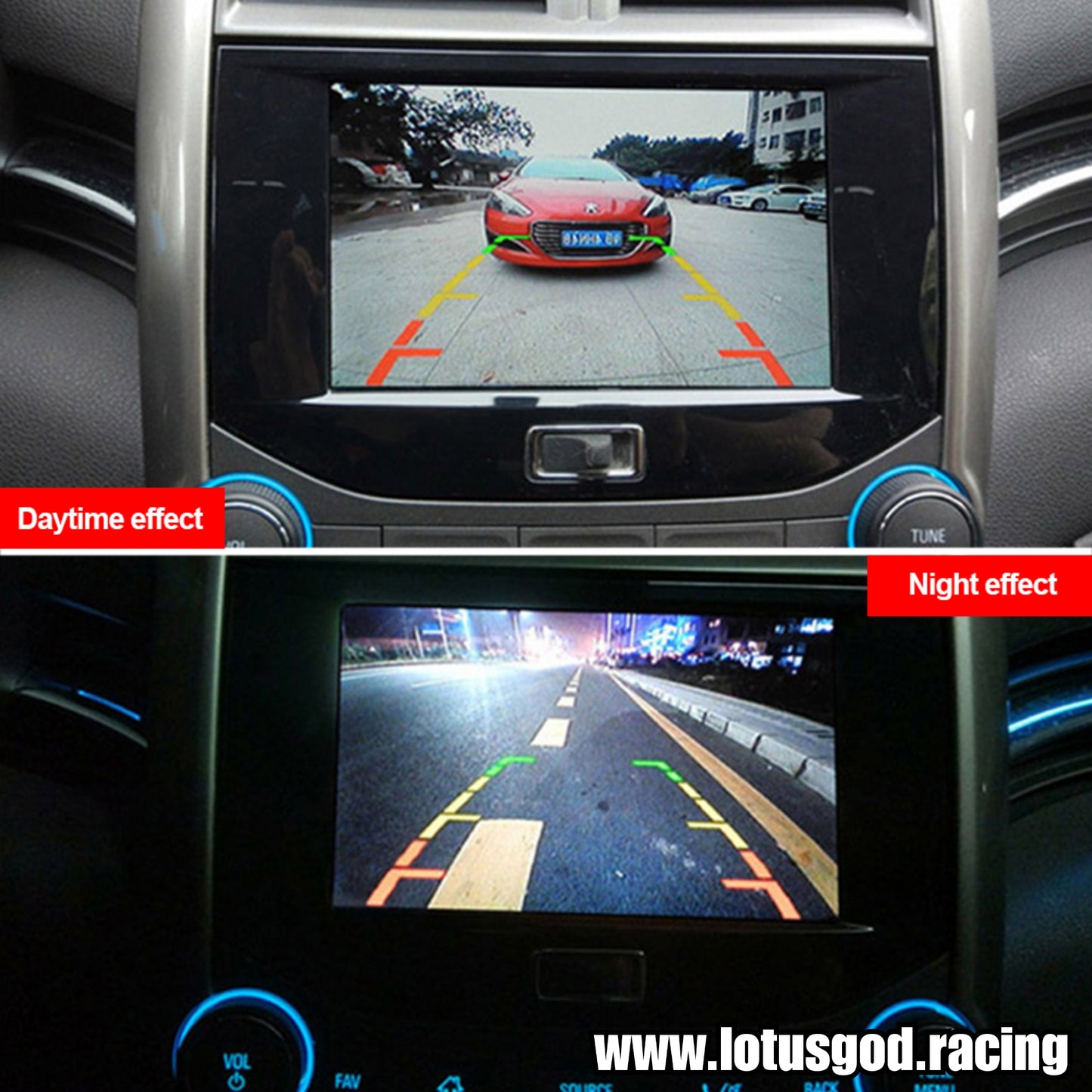 12 LED Under Car Plate Hidden Reverse Camera Licence Plate Holder 170 Degree Rear Cam For Car Android Head Audio Unit