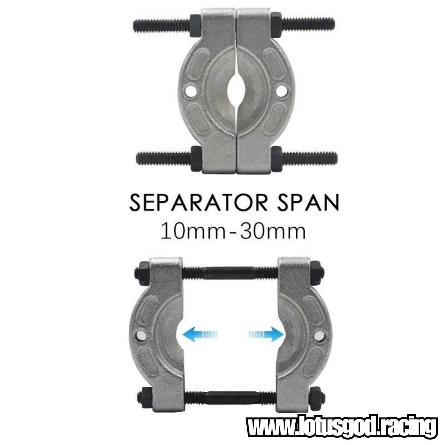 Small Bearing Removal 10mm - 30mm | 30-50mm Splitter Separator Remover Tapped Holes for Automotive