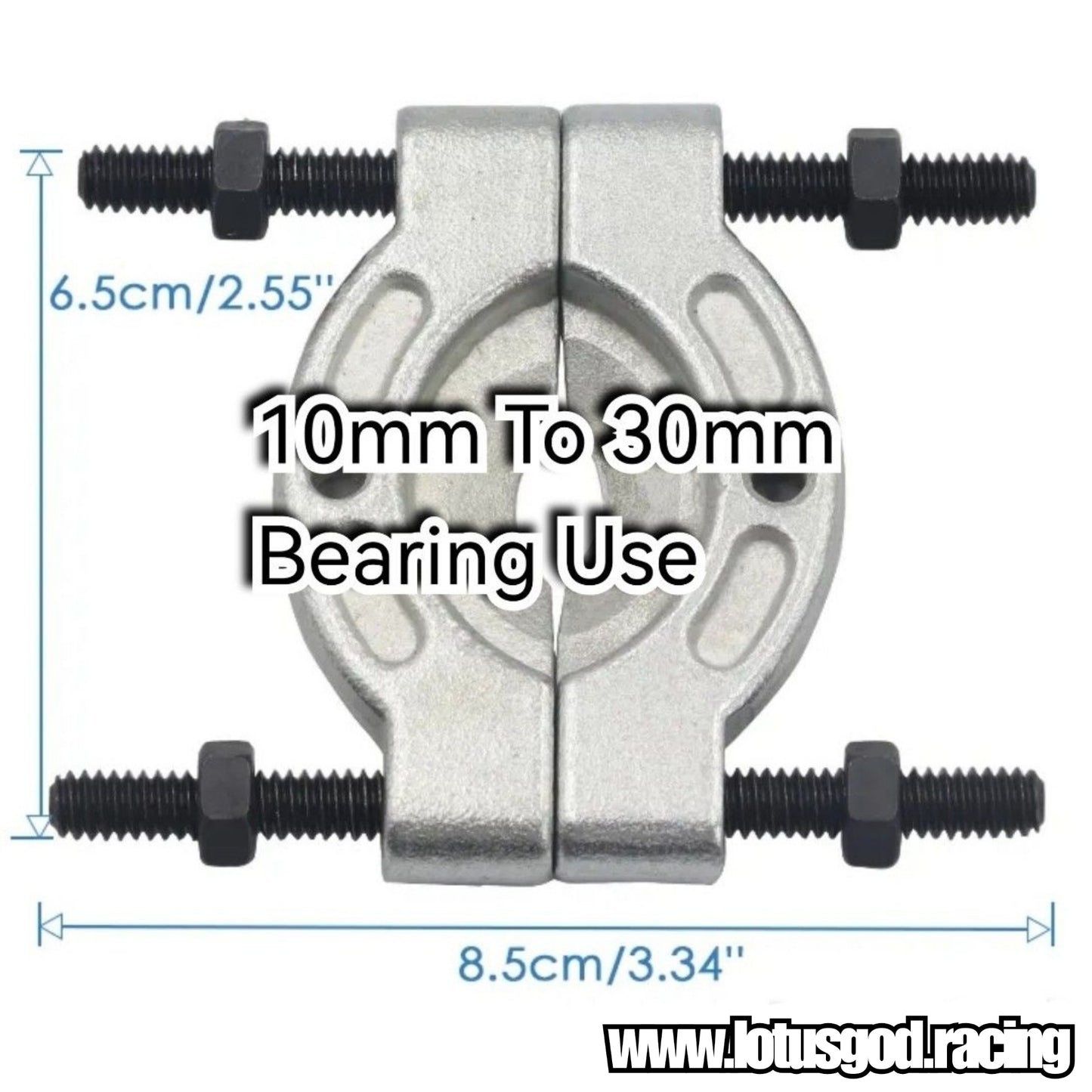 Small Bearing Removal 10mm - 30mm | 30-50mm Splitter Separator Remover Tapped Holes for Automotive