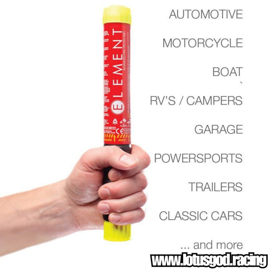 Super Small & Light Weight Element 33cm X 3.2cm E100 100 Seconds Vehicle Car Emergency Fire Extinguisher 400100 - 360g