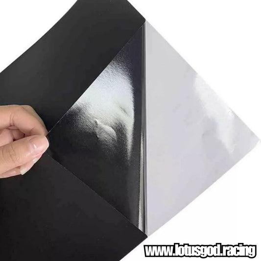 Universal Car Windscreen Gloss | Matt Black Vinyl Sun Shade DIY Front Screen Sunshade Windshield Sticker Wrap Decal 150cm X 30cm