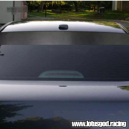 Universal Car Windscreen Gloss | Matt Black Vinyl Sun Shade DIY Front Screen Sunshade Windshield Sticker Wrap Decal 150cm X 30cm