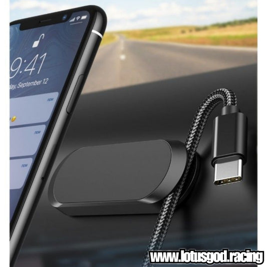 Universal 3M Strong Magnetic Car Phone Holder Rotatable Mini Strong Magnet For Hp GPS Car Mount iPhone Android Handphone Etc