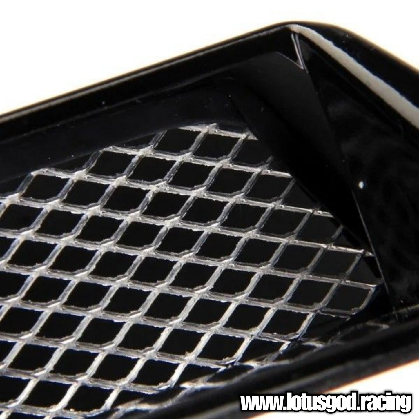 Universal Racing Front Bonnet Side Rear Fender Bumper High Air Flow Intake Shark Fin Roof Panel Grill Vent