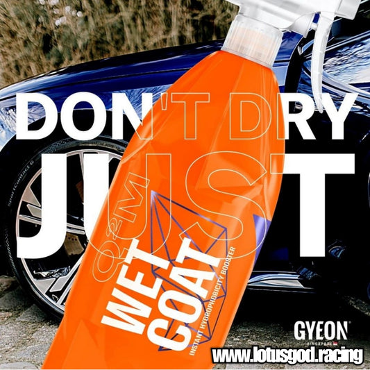 Gyeon Q2M Super Easy Wet Coat Revolutionary Hydrophobicity Booster Spray Sealant For Car Bike Paint Coat Plastic Metal Trims Sports Rims Windows Etc 500ml