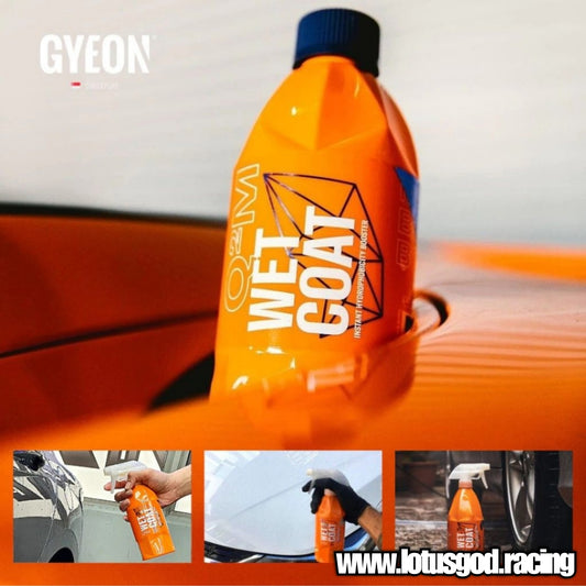 Gyeon Q2M Super Easy Wet Coat Revolutionary Hydrophobicity Booster Spray Sealant For Car Bike Paint Coat Plastic Metal Trims Sports Rims Windows Etc 500ml