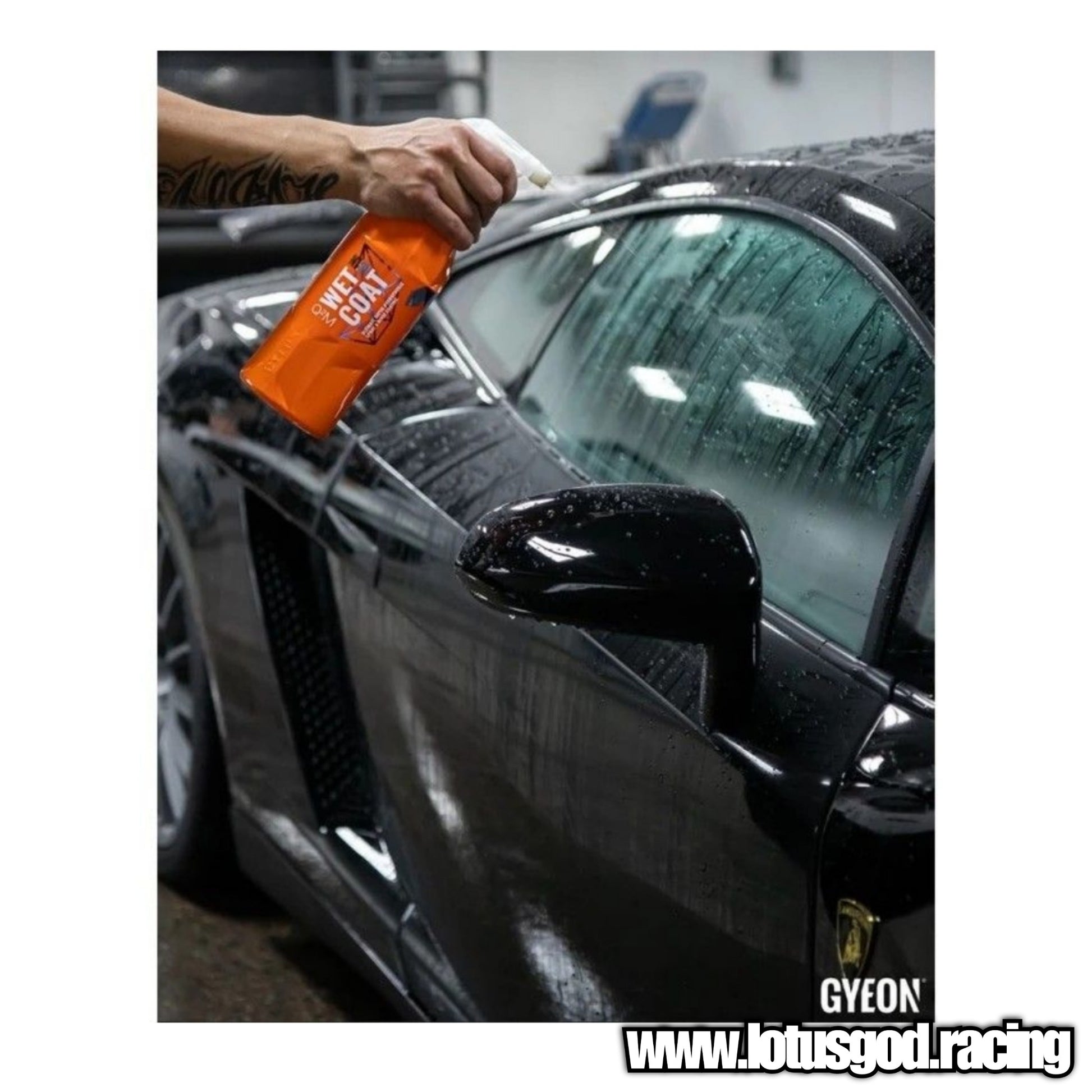 GYEON Q2M WetCoat 500ml  Hydrophobic Booster Spray & Rinse