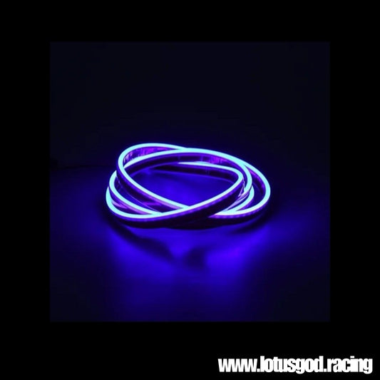 12 Volts Super Blue 60cm Sequential Scan Mode Bright Led Light Car Hood Strip Interior Dashboard Ambient Neon Lamp