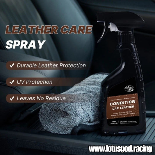 Premium Leather Condition Care Spray Protection For Car Lorry Van Pick Up Interior Bag Sofa Conditioner 500ml