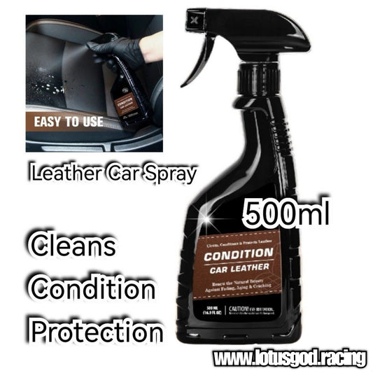 Premium Leather Condition Care Spray Protection For Car Lorry Van Pick Up Interior Bag Sofa Conditioner 500ml