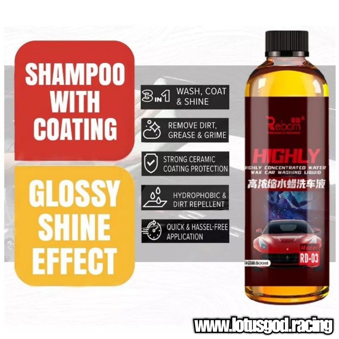 Car Washing Liquid Auto Cleaning Shampoo High Foam Soap Powder Windshield Wash Tools Multifunctional Cleaning Accessories