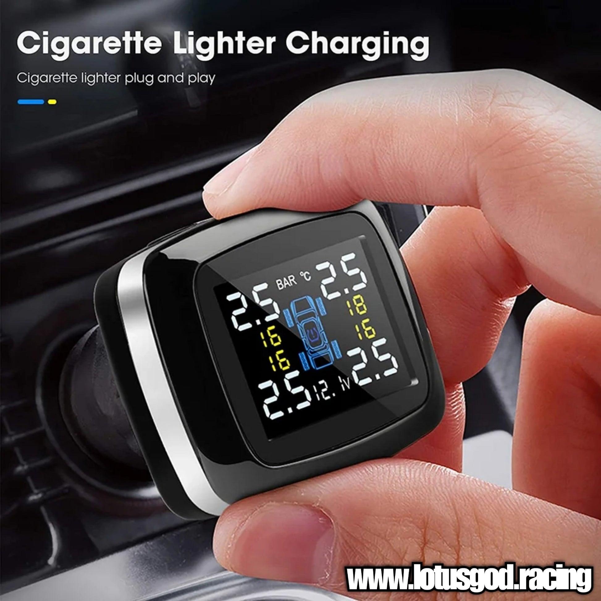 cigarette lighter tpms Auto Security Alarm Car Sensors Wireless Universal TPMS USB Digital tpms Tire Pressure Alarm System Cigarette Socket Lighter USB LED