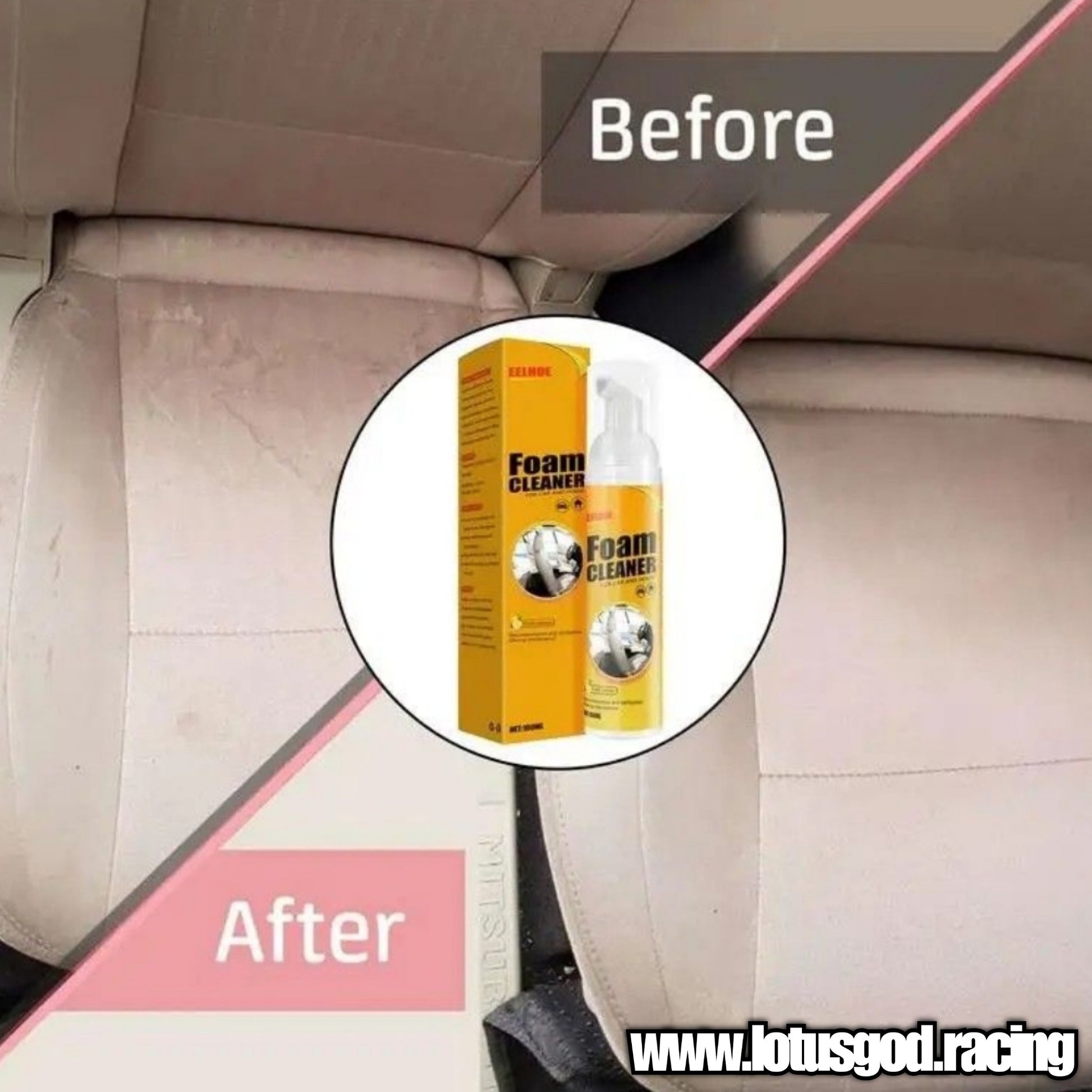 Multipurpose Foam Cleaner Spray - Foam Cleaner for Car and House