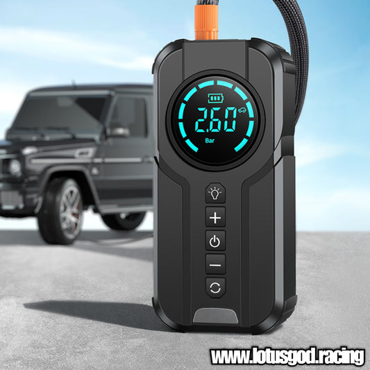 10400mah 4 In 1 Portable 12 Volts Car Jump Start + Air Pump Compressor Tyre Inflator + Power Bank + Led Light 12V Car Battery Starter