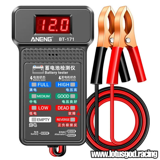 12V Battery Tester 100-2000CCA Battery Load Tester Auto Cranking And Charging System Battery Alternator Analyzer Tool