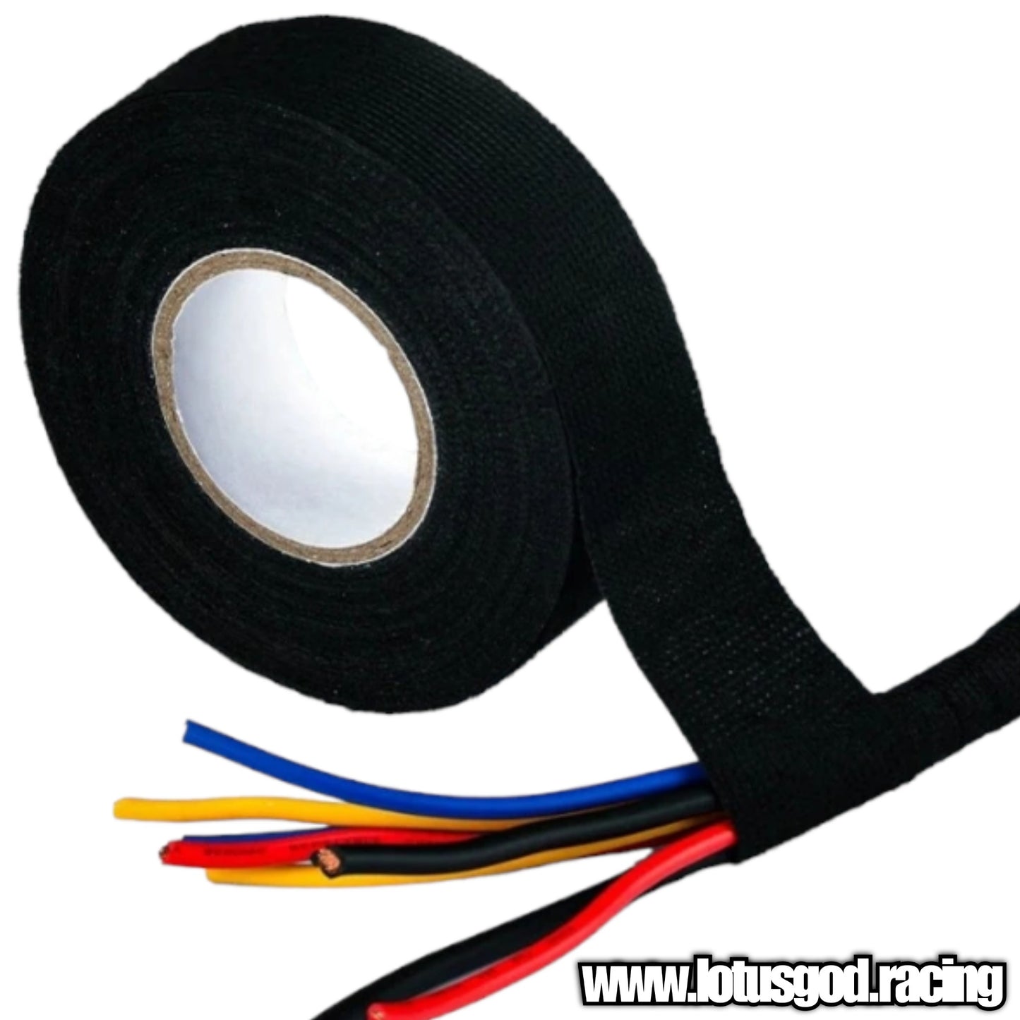 15mm Electrical Heat Resistant Harness Insulation Automotive Fabric Cloth Waterproof Noise Resistance Adhesives Tape (15 Meters)