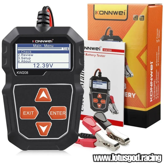 12 Volts Battery Tester Cranking Charging Circuit Analyzer Automotive Battery Prevention Inspection Tools 100 to 2000CCA