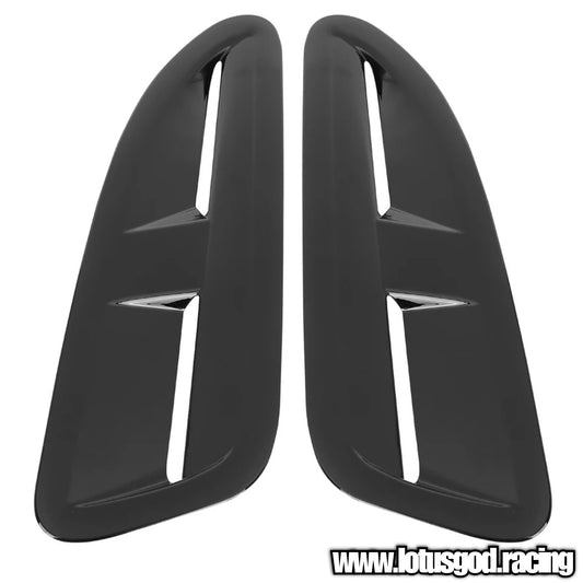 Universal Racing Front Bonnet Side Rear Fender Bumper High Air Flow Intake Shark Fin Panel Grill Vent