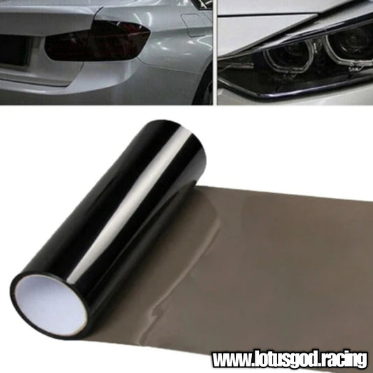 Pvc Dark | Light Smoke Black Car Tint Headlight Taillight Signal Lights Vinyl Sheet Sticker Flim 38cm X 200cm