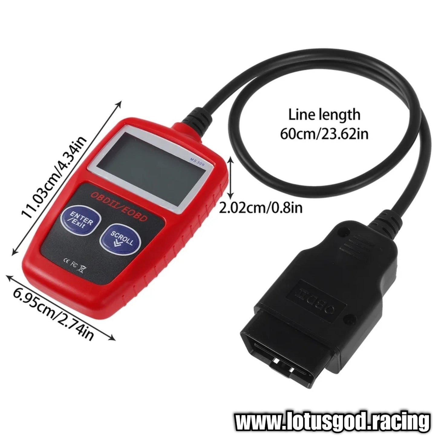 OBD2 Scanner Code Car Fault Code Reader Auto Diagnostic Multi Functional Obd Scanner Read and Erase Fault CAN Diagnostic Tool