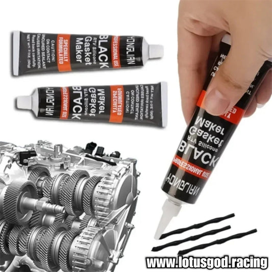 Black High Temperature Silicone Engine Repair Glue Liquid Gasket Sealer Oil Resistant Gasket Free Car Sealant 50g