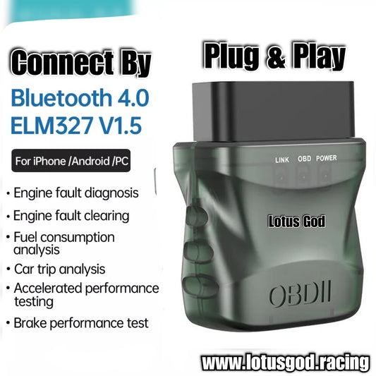 Obd2 Bluetooth Scanner 4.0 ELM327 V1.5 OBD 2 Car Diagnostic Clear Fault Codes Tool For IOS Apple Android PC ELM 327 OBDII Reader