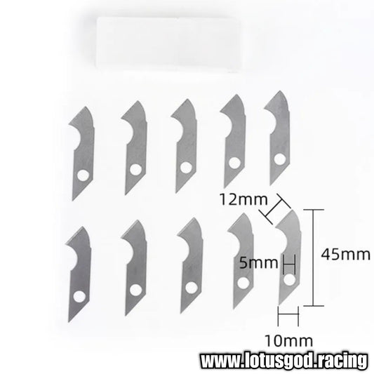 Diy Acrylic Plastic Cutter + 10 Blades For Precision Cutting Plexiglass Sheet Accessories Tools