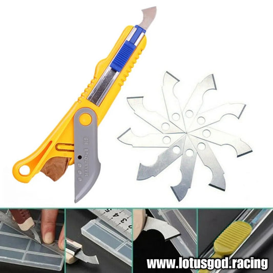 Diy Acrylic Plastic Cutter + 10 Blades For Precision Cutting Plexiglass Sheet Accessories Tools